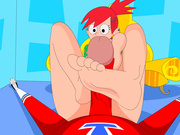 Footjob in Foster's Home For Imaginary Friends