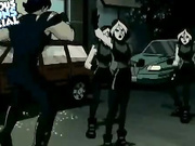 Nasty Rogue gets her anal punishment