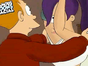 Fry's from Futurama dick conquers Leela's cunt