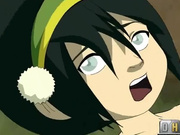 Dripping wet pussy of Toph from The last airbender