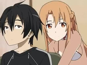 Asuna from Sword art online sucking and fucking