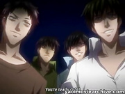 Yaoi man moves his ass up