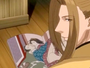 Adult yaoi men play as children