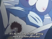 Best romance hentai video with uncensored big tits, creampie scenes