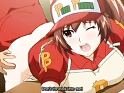 Horny drama anime video with uncensored big tits, bukkake scenes