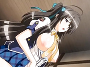 Crazy fantasy, adventure, mystery anime video with uncensored big tits scenes