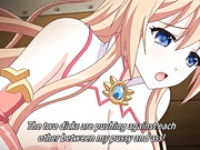 Horny fantasy anime video with uncensored big tits, anal, group scenes