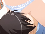 Horny romance anime video with uncensored group, big tits, bukkake scenes