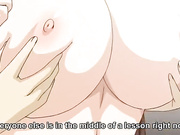 Fabulous campus, adventure hentai video with uncensored big tits scenes