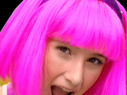 Stephanie from Lazy Town gets down with bad boys