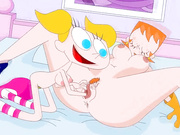 Dexter's mom from Dexter's Laboratory doesn't mind cheating her hubby