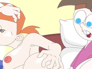 The wildest scenes of group sex with toons from Fairly Oddparents