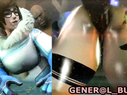 Overwatch - Mei (defense) tries to take every inch of that huge dick doggy style
