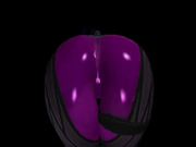 Horny Widowmaker from Overwatch dances exciting striptease on camera