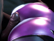 Overwatch - Slutty Widowmaker (Defense) enjoys two dicks fucking her
