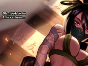 Flipping me over and sticking your face in my pussy, Akali from League of Legends, catches a spy by SoxxieJOI