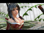 Ahri in the woods by OCBoon