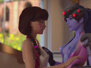 DVa and Widowmaker by OCBoon