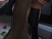 Hot cumshot - Viper x Chamber by Nagoonimation