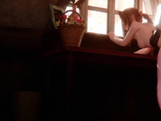 Zack & Aerith: Aerith's House by aries' possession