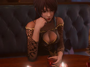 Public footjob, Shandy from Dead or Alive, Distraction at the Bar Teaser by LewdGazer