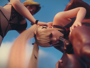 Suck or not suck , Marie from Dead or Alive, Standing 69 by LewdGazer