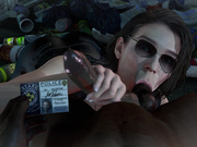 Jill vs Horny Zombie by Zman