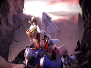 Mercy from Overwatch in hardcore porn, assembly 2017, part 2/5