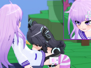 Nepgear - futa deep throat