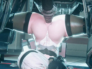 NieR enjoys a huge robot cock / First assembly 4