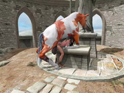 Massive cumshot - Lara with horse 2 Episode 4 (x-ray) by animepron