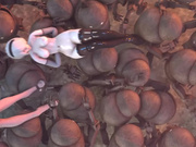 2B's pussy is still lively, Nier-automata, part 3