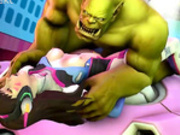 Hard meat for 3d toon - D.Va from Overwatch, assembly, part 3/2