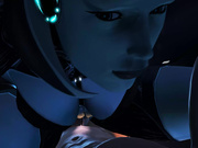 Naughty nymphos from Mass Effect