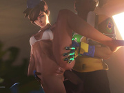 Tracer and Lucio - interracial porn
