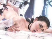 Sexual punishment - Rey from Star Wars