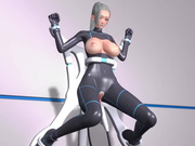 Machine Loveratory, part 1, big dildo