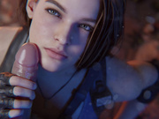 Jill Valentine Facial by Bulging Senpai