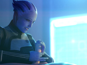 Liara (Mass Effect) handjob by FatCat17