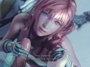 Serah Farron Face fucked QUICKIE by Bulging Senpai