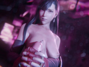 Tifa Handjob 3d by Bulging Senpai