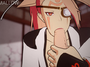 Blowjob, Baiken from Guilty Gear by MagMallow