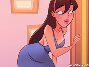 The next night, the girl decides to try on the sexy outfit - The Naughty Home animation - Little angel or little devil? by welcomix (tufos)